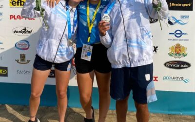 Canotaje: Argentinos  Sequeira- Itria, subcampeones mundial en Bulgaria. Participo la pampeana Paulina Barreiro