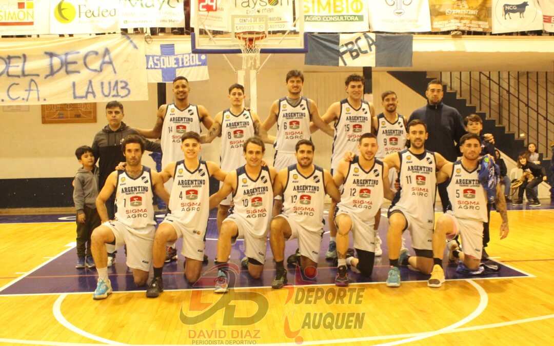 ABTL – FBC Argentino se quedó con la primera final