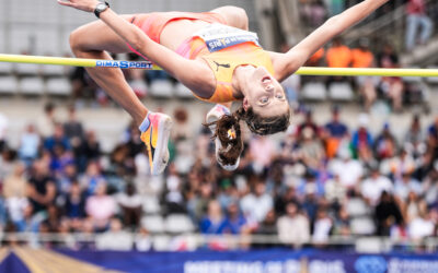 Atletismo: La campeona mundial Yaroslava Mahuchukh batió el récord mundial de salto en alto
