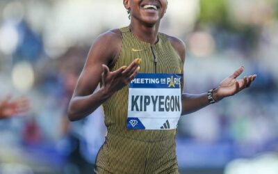 Atletismo: La actual campeona mundial, la keniata Faith Kipyegon estableció nuevo record de los 1.500 metros