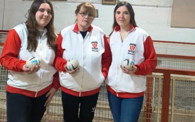 Bochas: Trio del Club Atletico de 9 de Julio estará en el Provincial de damas a desarrollarse en Lincoln