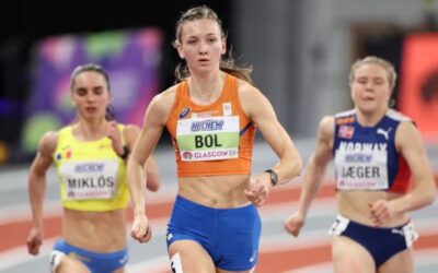 Atletismo: Femke Bol, de Países Bajos, batió el récord europeo de los 400 metros con vallas