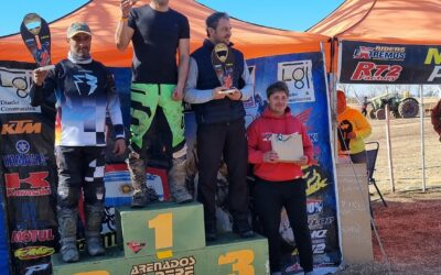 Motocross Pampeano: Tres podios para los pilotos trenquelauquenses en cuarta fecha en Eduardo Castex
