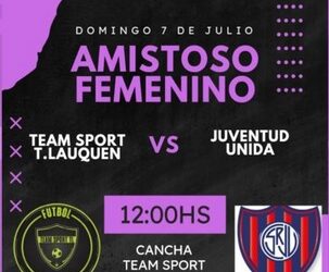 Mañana, domingo 7 y desde las 12 horas, amistoso de Futbol Femenino