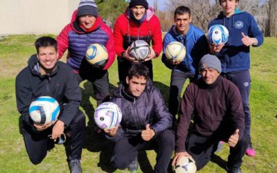 Comenzó el Tour de Sierra de la Ventana de Footgolf con la participacion de 7 jugadores locales