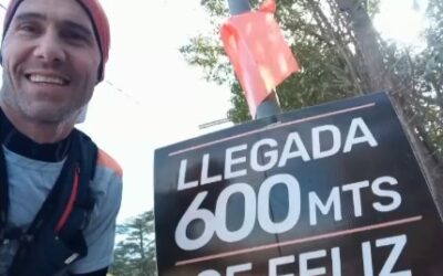 Nestor Hernan Reyes participo del «Nono Trail Run»