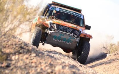 Rally raid: El pinamarense Pilo Estigarribia estuvo compitiendo en dura prueba en San Juan