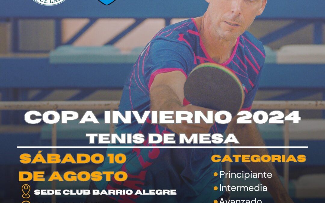 Tenis de Mesa en Trenque Lauquen – Copa de invierno 2024