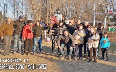 Triunfo Trenquelauquense en el hipódromo de Daireaux.