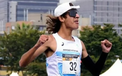 Atletismo: El juniense Uriel Muñoz se perfila como una de las grandes figuras de este año en el fondo argentino