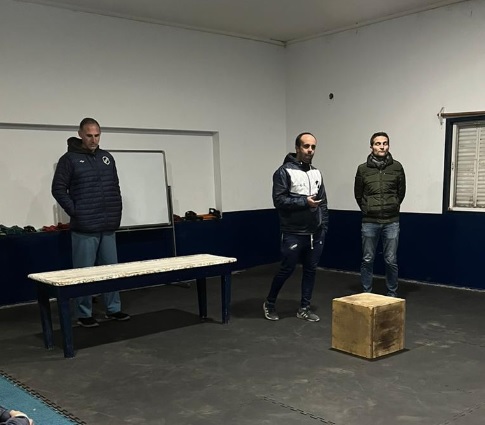 Se realizó clinica de vendaje para las inferiores de FBC Argentino