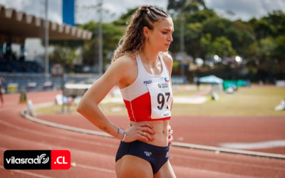 Atletismo: La chilena Martina Weil volvió a batir el record nacional de los 400 metros llanos