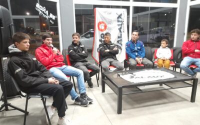 Karting del Oeste: Con pruebas libres arranco la sexta fecha y se realizo conferencia de prensa en ALAUX Neumáticos