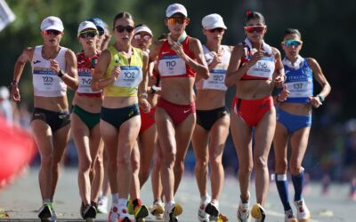 Atletismo: El ecuatoriano Pintado y la china Yang, los campeones olímpicos de la prueba de Marcha 20 kms