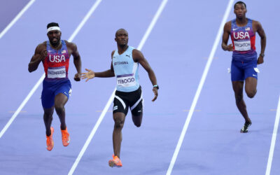 Atletismo: Letsile Tebogo destrono a Lyles de los 200 llanos y el pakistaní Nadeem batió récord olímpico y logro el oro en jabalina