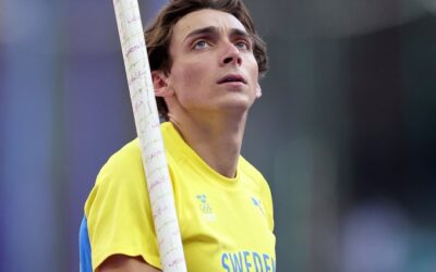 Atletismo: El sueco Mondo Duplantis volvió a batir el record mundial de salto con garrocha