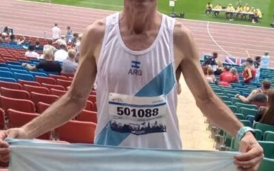 Atletismo: Daniel Castro cumplió una destacada labor en los 5 mil metros en el Mundial master en Suecia