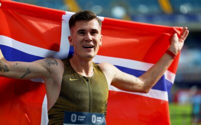 Atletismo: El noruego Jakob Ingebrigtsen batió récord mundial de 3 mil metros llanos, una marca que tenia 28 años de vigencia