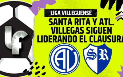 Liga Villeguense: Santa Rita y Atl. Villegas siguen liderando el clausura