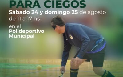Tenis: En Trenque Lauquen se realizará el primer torneo de tenis para Ciegos en el Polideportivo, con presencia de seis jugadores que irán al próximo mundial