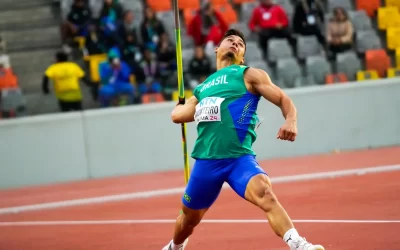 Atletismo: El brasileño Arthur Monteiro finalizo sexto en la final de jabalina en el Mundial U20 en Peru. Walaza domino pruebas de 100 y 200 metros