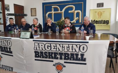 Guillermo Vecchio en dos jornadas de campus en FBC Argentino. Hoy realizó conferencia de prensa