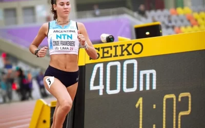Atletismo: En el Mundial U20 en Peru, la capitalina Isabel Conde logro clasificar a las semifinales en los 800 metros. Uriel Muñoz eliminado por una centésima