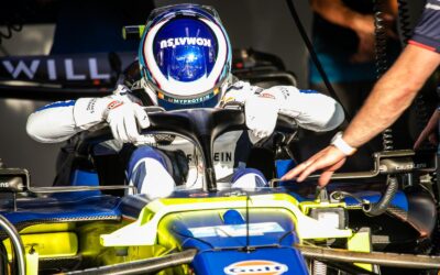 Formula 1: Primeras imágenes de Colapinto en Monza, probo el habitáculo del Williams F46