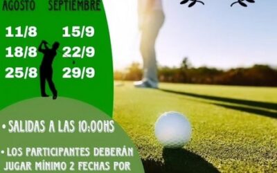 Golf en Trenque Lauquen – Fechas torneos Principiantes los Domingos