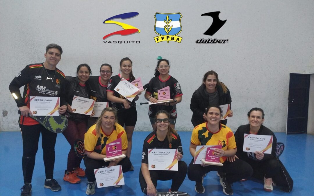 Pelota Paleta – Se jugo en Trenque Lauquen la 1° fecha del Provincial Clausura 2024 Femenino