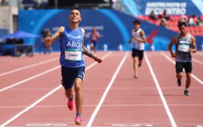 Paraolímpicos: Jornada de atletismo en Francia y el velocista pergaminense Alexis Chavez es finalista en 100 metros (T36)