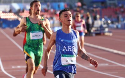 Atletismo: El argentino Alexis Chávez logro medalla de plata, segundo en la final 100 metros en los Paraolímpicos de París 2024