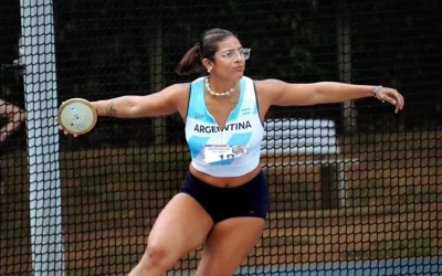Atletismo: Florencia Dupans fue campeona en el lanzamiento del disco en el Sudamericano U23