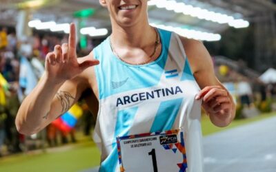 Atletismo: Primer oro para Tomás Villegas en la final de 100 metros, su hermano Lucas fue segundo en Santa Fe