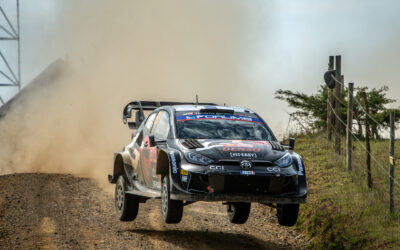 Rally Mundial: Tanak se adelanto a Evans en el arranque de la fecha en Chile