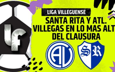 Liga Villeguense: Santa Rita y Atl. Villegas ganaron y siguen en lo más alto del clausura