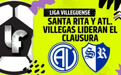 Liga Villeguense: Santa Rita y Atl. Villegas ganaron por la mínima y siguen liderando el clausura