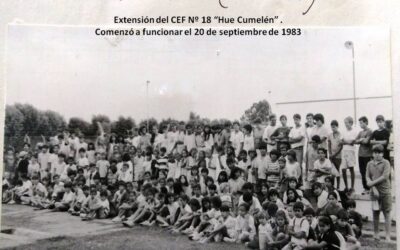 CEF NRO 18: Aniversario inicio de actividades de la extensión del Hue Cumelén en Beruti