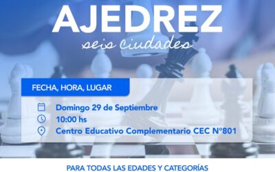 Torneo de Ajedrez Seis Ciudades en Salliqueló