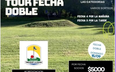 Doble Fecha de Footgolf en La Escondida (Trenque Lauquen)