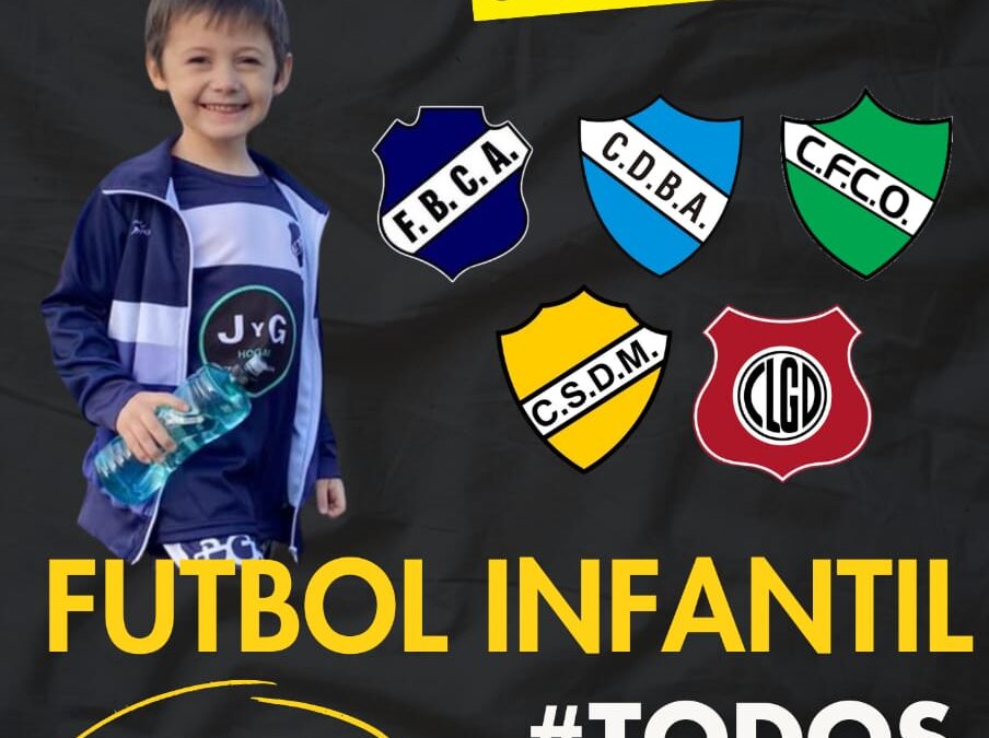 Encuentro solidario de Futbol Infantil en Barrio Alegre, mañana viernes