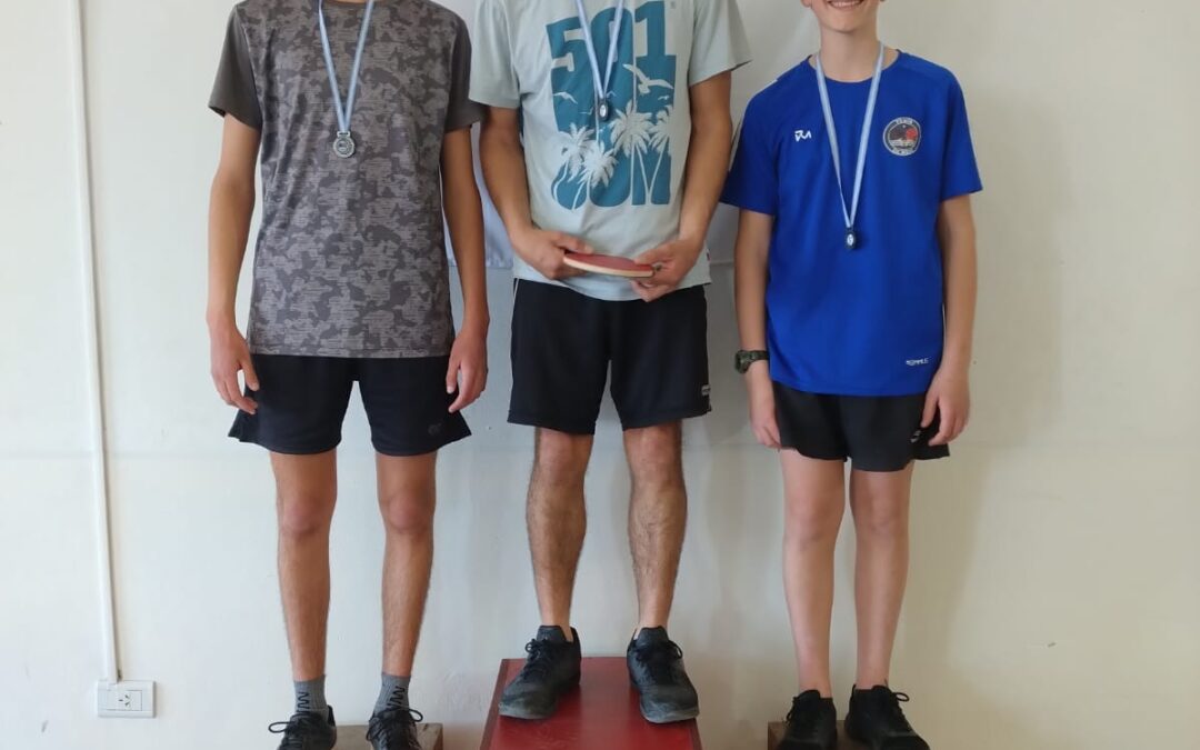 Iñaki Azpiroz y Juan Pereiro ganaron Torneo de Tenis de Mesa en General Villegas