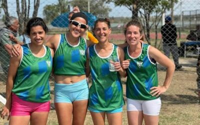 Atletismo: La posta pampeana femenina master 4 x 400 metros logro récord argentino en Santa Rosa