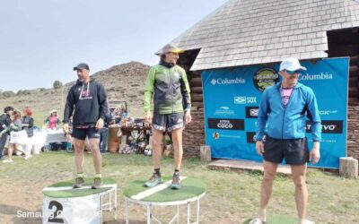 Sergio Cardoso 3ro. en su categoria en el Desafío Columbia Sierra de la Ventana