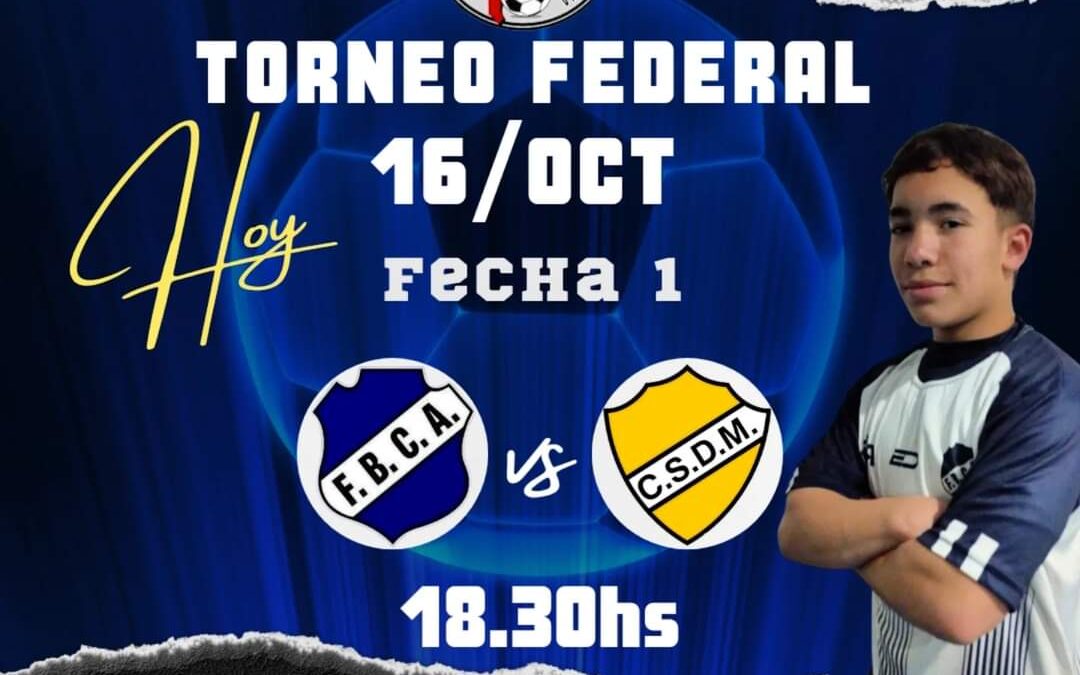 Nacional de Clubes Sub – FBC Argentino recibe hoy a Monumental y Las Guasquitas viaja a Carhue