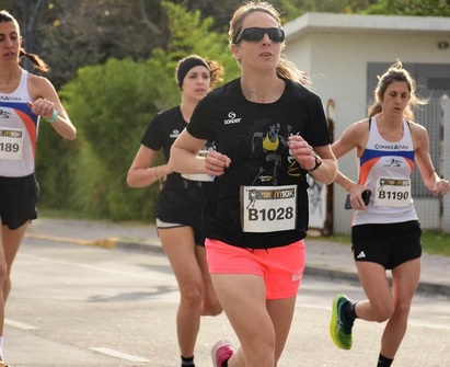 Luciana Villamil corrio la M10K Buenos Aires