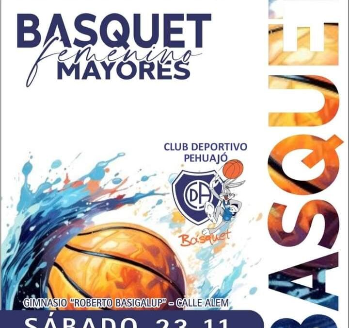 ENCUENTRO BÁSQUET FEMENINO MAYORES EN PEHUAJO