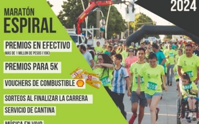 5ta edición de Espiral se mueve en Pehuajo el sabado 16
