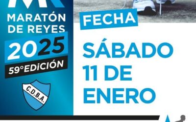 59 EDICION MARATON DE REYES: A tres semanas de su realización, detalles y novedades para la cita del sábado 11 de enero