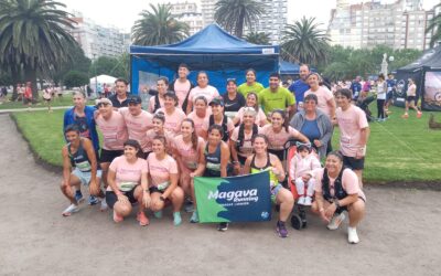 Trenquelauquenses en la media maraton de Mar del Plata